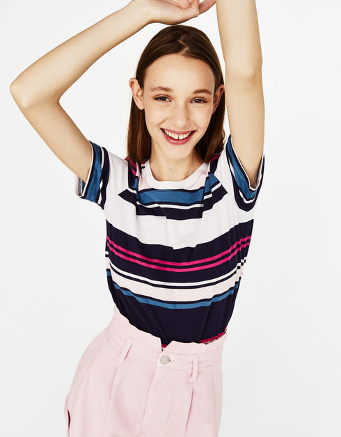 Cotton Off-the-Shoulder Tee